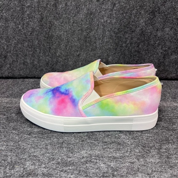 Steve Madden Toshe Tye Dye Slip-on Canvas Women's Shoes Size 7.5 - Picture 9 of 12